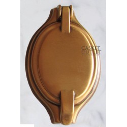 Bronze Oval Frame With Cover (COM-PBF4)